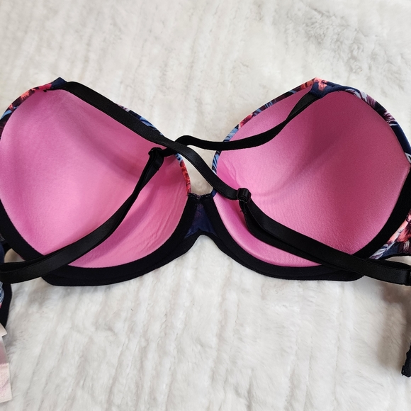 Victoria's Secret Pink Wear Everywhere Lightly Lined Double Wear Size 32DD - Picture 8 of 13